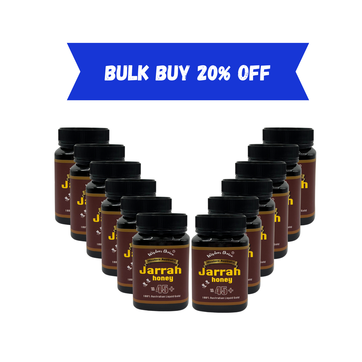 Jarrah Honey TA 45+
