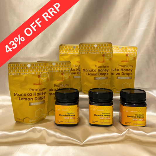 Manuka MGO 263+ Honey & Manuka Honey Drops Gift Box