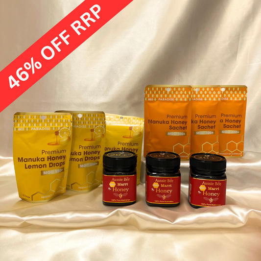 Marri Honey, Manuka Honey Drops and Manuka Honey Sachet Gift Box